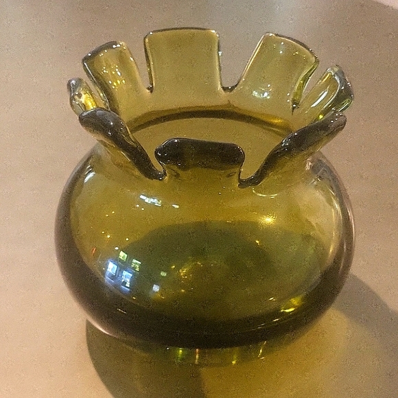 Blenko glass vase - Picture 1 of 3